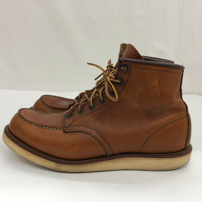 【現状渡し品】【メンズ】 RED WING レッドウィング 6 CLASSIC MOC 875 アイリッシュセッター 6インチ モックトゥ ワークブーツ シューズ 靴 164-250726-hn-01-fur サイズ：28.0cm US 10 カラー：オロレガシー 万代Net店