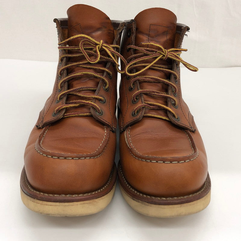 【現状渡し品】【メンズ】 RED WING レッドウィング 6 CLASSIC MOC 875 アイリッシュセッター 6インチ モックトゥ ワークブーツ シューズ 靴 164-250726-hn-01-fur サイズ：28.0cm US 10 カラー：オロレガシー 万代Net店