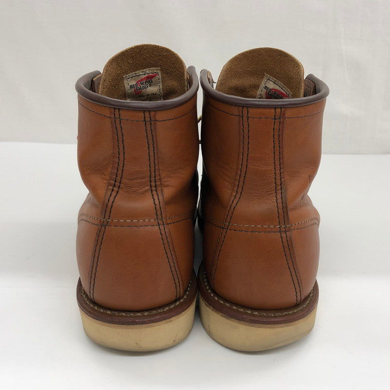 【現状渡し品】【メンズ】 RED WING レッドウィング 6 CLASSIC MOC 875 アイリッシュセッター 6インチ モックトゥ ワークブーツ シューズ 靴 164-250726-hn-01-fur サイズ：28.0cm US 10 カラー：オロレガシー 万代Net店