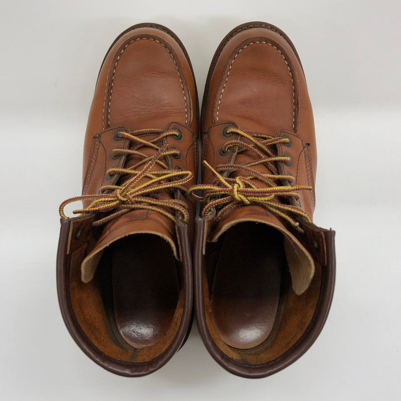 【現状渡し品】【メンズ】 RED WING レッドウィング 6 CLASSIC MOC 875 アイリッシュセッター 6インチ モックトゥ ワークブーツ シューズ 靴 164-250726-hn-01-fur サイズ：28.0cm US 10 カラー：オロレガシー 万代Net店