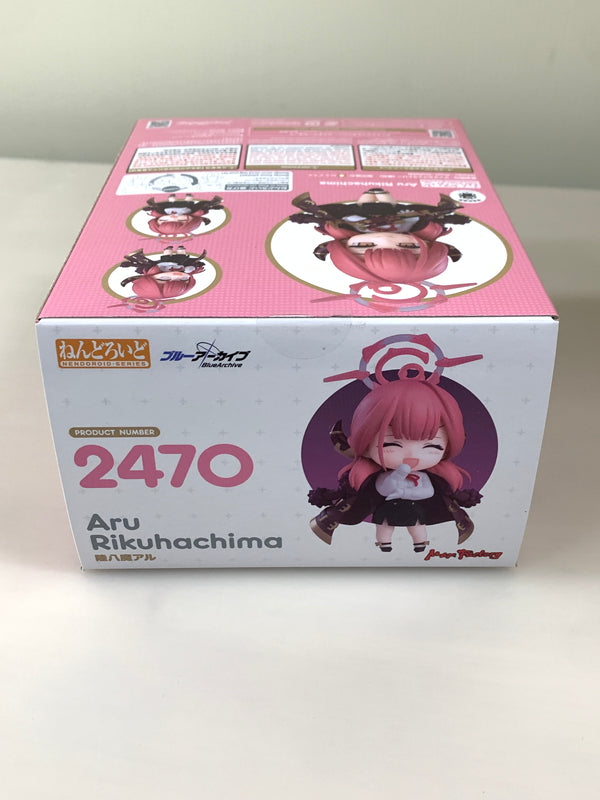 【中古美品】 ねんどろいど ブルーアーカイブ Blue Archive 陸八魔アル フィギュア 053-260130-zi-12-min 万代Net店