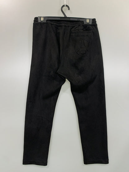 【中古品】【メンズ】 PARIS SAINT GERMAIN パリサンジェルマンSUEDE PANTS スエードパンツ ボトムス 159-260706-yn-07-min サイズ：L カラー：ブラック 万代Net店