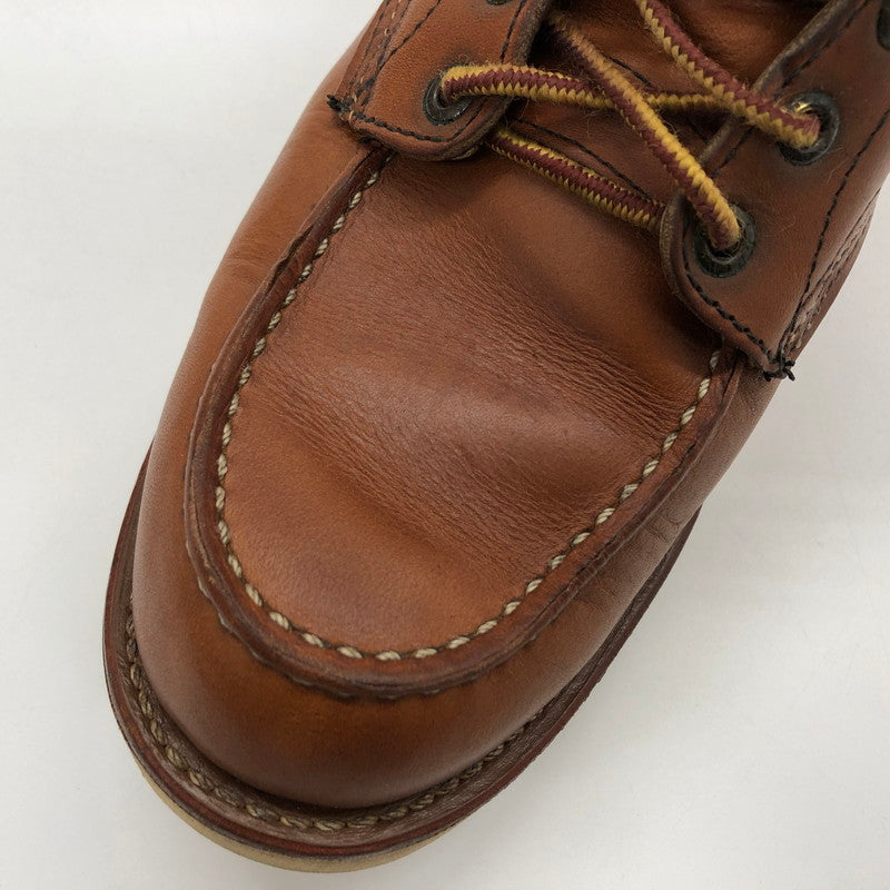 【現状渡し品】【メンズ】 RED WING レッドウィング 6 CLASSIC MOC 875 アイリッシュセッター 6インチ モックトゥ ワークブーツ シューズ 靴 164-250726-hn-01-fur サイズ：28.0cm US 10 カラー：オロレガシー 万代Net店