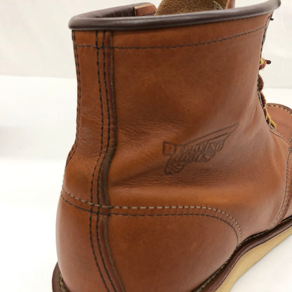 【現状渡し品】【メンズ】 RED WING レッドウィング 6 CLASSIC MOC 875 アイリッシュセッター 6インチ モックトゥ ワークブーツ シューズ 靴 164-250726-hn-01-fur サイズ：28.0cm US 10 カラー：オロレガシー 万代Net店