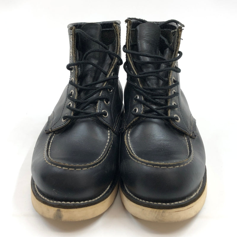 【中古品】【メンズ】 RED WING レッドウィング IRISH SETTER BOOTS 8130 刺繡羽タグ アイリッシュセッター ブーツ シューズ 靴 164-260921-hn-06-fur サイズ：8 2E(26.0cm相当) カラー：ブラック 万代Net店
