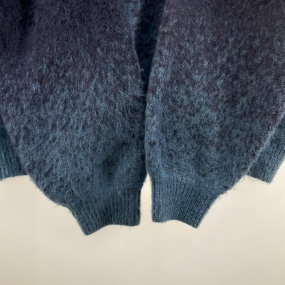 【中古品】【メンズ】 ONCILY グラデーション ハーフジップ ニットセーター 147-260401-SS-11-iwa サイズ：M カラー：ブルー 万代Net店