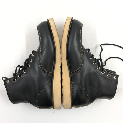 【中古品】【メンズ】 RED WING レッドウィング IRISH SETTER BOOTS 8130 刺繡羽タグ アイリッシュセッター ブーツ シューズ 靴 164-260921-hn-06-fur サイズ：8 2E(26.0cm相当) カラー：ブラック 万代Net店