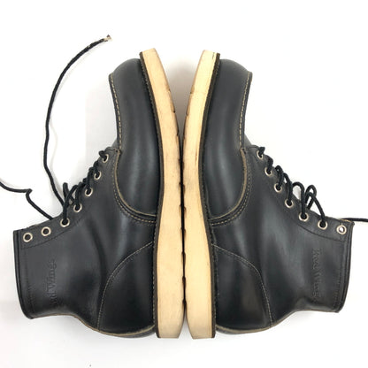 【中古品】【メンズ】 RED WING レッドウィング IRISH SETTER BOOTS 8130 刺繡羽タグ アイリッシュセッター ブーツ シューズ 靴 164-260921-hn-06-fur サイズ：8 2E(26.0cm相当) カラー：ブラック 万代Net店