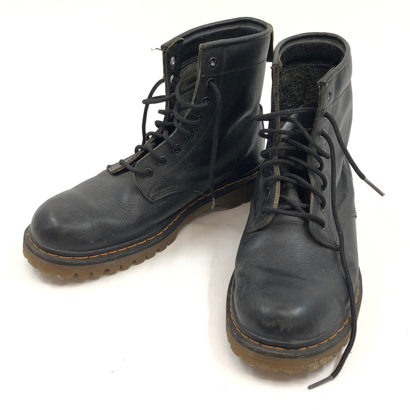 【現状渡し品】【メンズ】 HAWKINS ホーキンス LEATHER BOOTS GT-6174 レザーブーツ ワークブーツ シューズ 靴 165-260923-hn-01-fur サイズ：9(27.0cm相当) カラー：ブラック 万代Net店
