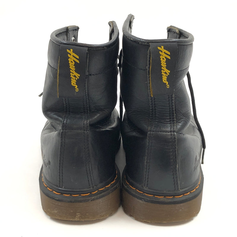 【現状渡し品】【メンズ】 HAWKINS ホーキンス LEATHER BOOTS GT-6174 レザーブーツ ワークブーツ シューズ 靴 165-260923-hn-01-fur サイズ：9(27.0cm相当) カラー：ブラック 万代Net店