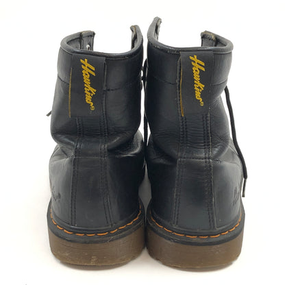 【現状渡し品】【メンズ】 HAWKINS ホーキンス LEATHER BOOTS GT-6174 レザーブーツ ワークブーツ シューズ 靴 165-260923-hn-01-fur サイズ：9(27.0cm相当) カラー：ブラック 万代Net店