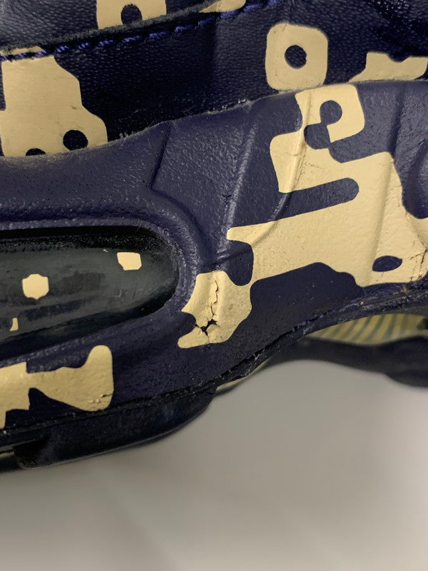 【中古品】【メンズ】 NIKE ナイキ × C.E シーイー CAV EMPT AIR MAX 95 AV0765-400 キャブエンプ エアーマックス95 スニーカー 靴 160-260707-jt-16-min サイズ：US 9 27.0cm カラー：BLECKENED BLUE/DESERT ORE 万代Net店