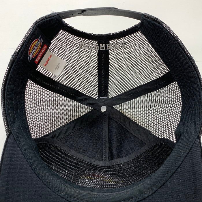【中古品】【メンズ】 Supreme シュプリーム DICKIES ディッキーズ CORDUROY MESH CAP キャップ 帽子 185-260131-gm-24-fuz カラー：ブラック 万代Net店