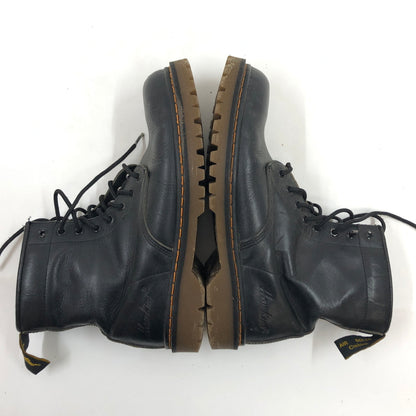 【現状渡し品】【メンズ】 HAWKINS ホーキンス LEATHER BOOTS GT-6174 レザーブーツ ワークブーツ シューズ 靴 165-260923-hn-01-fur サイズ：9(27.0cm相当) カラー：ブラック 万代Net店