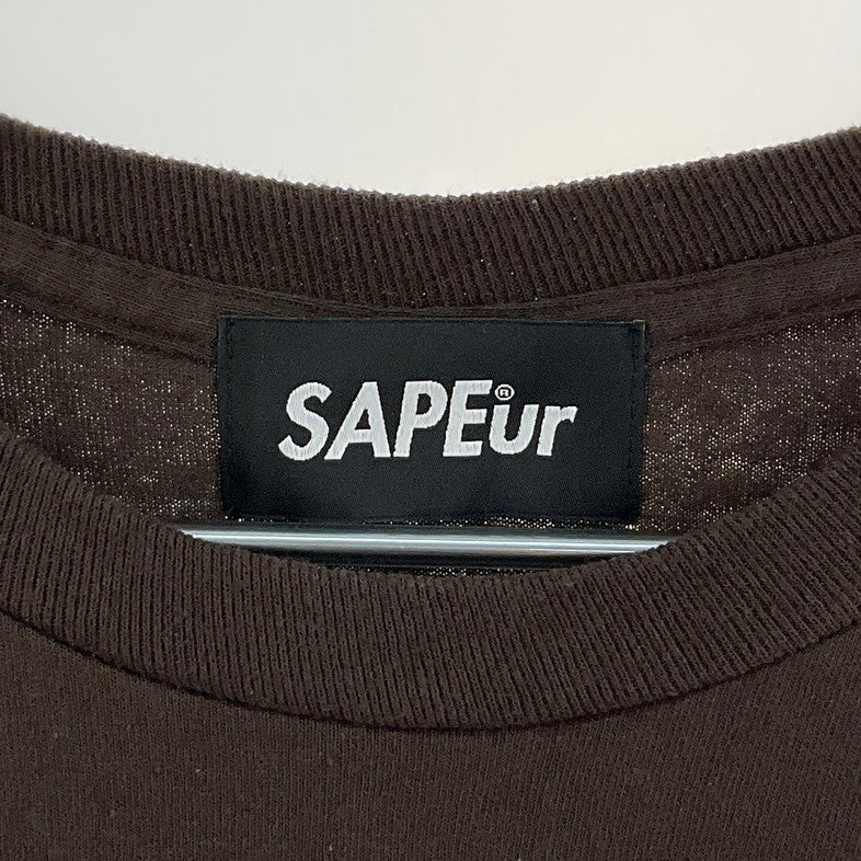 【中古品】【メンズ】 SAPEUR ロッドマン S/S TEE BROWN 147-260401-SS-12-iwa サイズ：XXL カラー：ブラウン 万代Net店