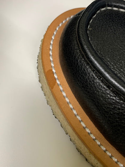 【中古品】【メンズ】 JIEDA ジエダ JIE-22SS-GD01-A 22SS RUBBER SOLE TYROLEAN SHOES ラバー ソール チロリアン シューズ 靴 164-260707-jt-19-min サイズ：42 カラー：ブラック 万代Net店