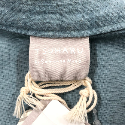 【中古品】【レディース】 TSUHARU BY SAMANSA MOS2 ツハル バイ サマンサモスモス 麻羊飼いワンピース 170-260923-hn-02-fur サイズ：F カラー：サックスブルー 万代Net店
