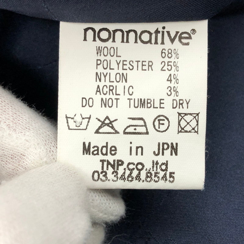 【中古品】【メンズ】 nonnative ノンネイティブ WIND STOPPER ウインドストッパー ジャケット パーカー アウター 140-241205-hn-07-fur サイズ：2 カラー：ネイビー 万代Net店