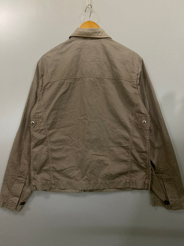 【中古品】【メンズ】 BURBERRY バーバリー FIELD JACKET 胸刺繍 フィールドジャケット アウター 141-240624-yn-06-min サイズ：M カラー：グレー系 万代Net店