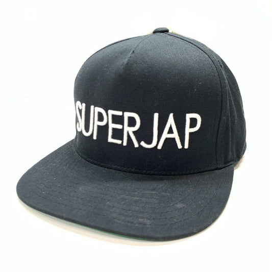 【中古品】【メンズ】 SUPERJAP キャップ 帽子 185-260131-gm-27-fuz カラー：ブラック 万代Net店
