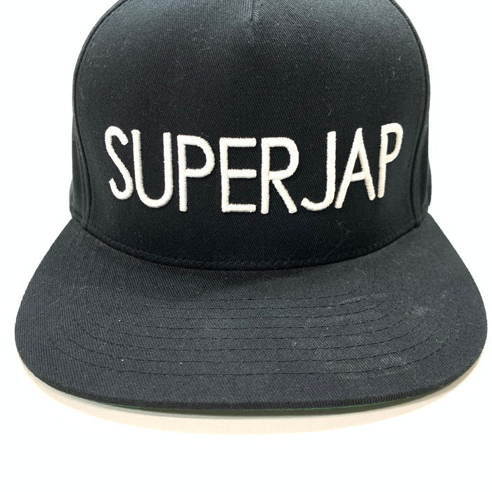 【中古品】【メンズ】 SUPERJAP キャップ 帽子 185-260131-gm-27-fuz カラー：ブラック 万代Net店