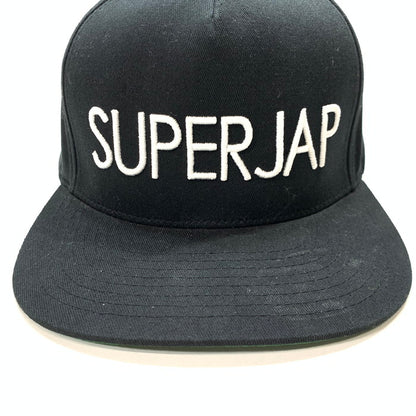 【中古品】【メンズ】 SUPERJAP キャップ 帽子 185-260131-gm-27-fuz カラー：ブラック 万代Net店