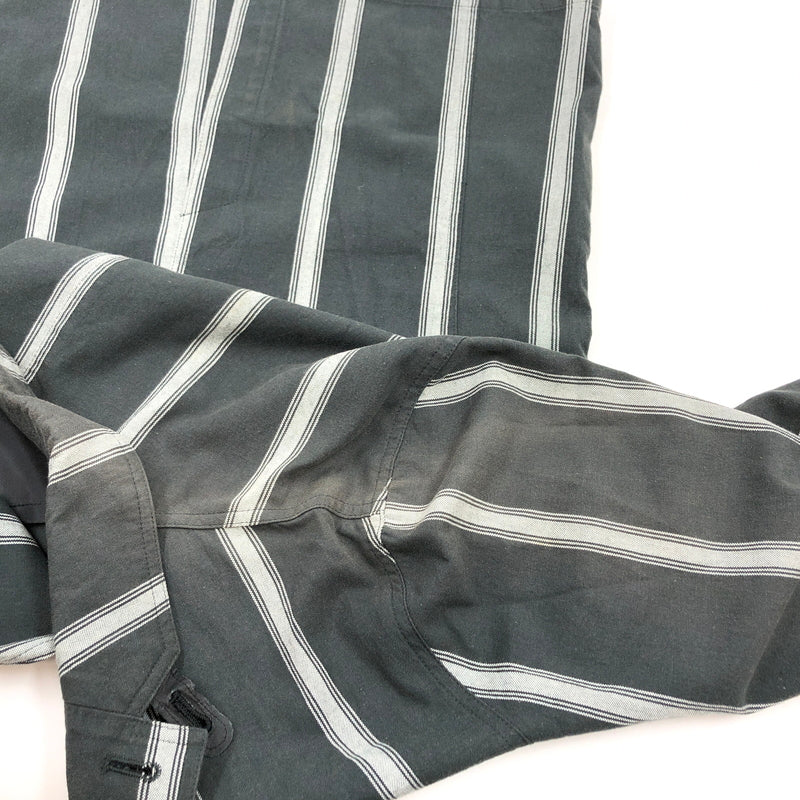 【中古品】【メンズ】 THE CRIME クライミー STRIPE TAILORED JACKET ストライプテーラードジャケット アウター 142-260923-hn-03-fur サイズ：M カラー：チャコール/グレー 万代Net店