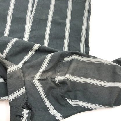 【中古品】【メンズ】 THE CRIME クライミー STRIPE TAILORED JACKET ストライプテーラードジャケット アウター 142-260923-hn-03-fur サイズ：M カラー：チャコール/グレー 万代Net店