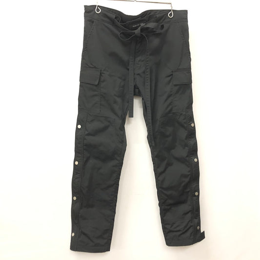 【中古品】【メンズ】 FEAR OF GOD フィアオブゴッド 6TH COLLECTION NYLON CARGO SNAP PANTS コレクション ナイロン カーゴ スナップパンツ サイドボタン 153-240306-tk-1-tei サイズ：S カラー：ブラック 万代Net店