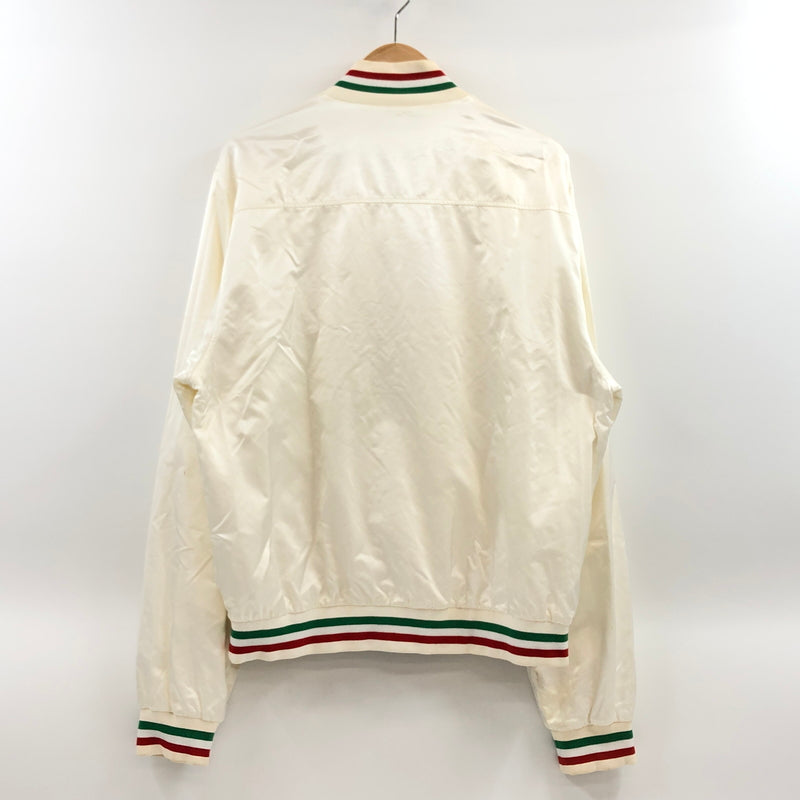 【中古品】【メンズ】 DOLCE＆GABBANA ドルチェアンドガッバーナ "ITALIA" TRACK JACKET イタリア トラックジャケット アウター 141-260923-hn-04-fur サイズ：54 カラー：ホワイト系 万代Net店