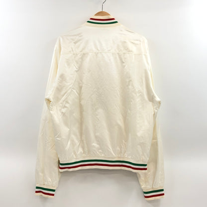 【中古品】【メンズ】 DOLCE＆GABBANA ドルチェアンドガッバーナ "ITALIA" TRACK JACKET イタリア トラックジャケット アウター 141-260923-hn-04-fur サイズ：54 カラー：ホワイト系 万代Net店