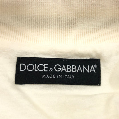 【中古品】【メンズ】 DOLCE＆GABBANA ドルチェアンドガッバーナ "ITALIA" TRACK JACKET イタリア トラックジャケット アウター 141-260923-hn-04-fur サイズ：54 カラー：ホワイト系 万代Net店