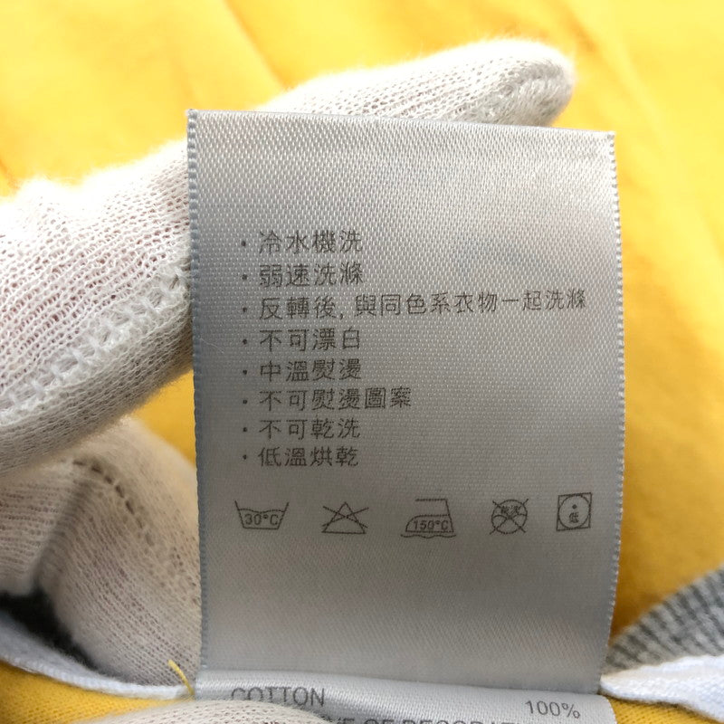 【中古品】【メンズ】 NIKE ナイキ 00'S LOGO RINGER S/S TEE ロゴ リンガー 半袖Tシャツ ヴィンテージ トップス 146-260413-hn-04-fur サイズ：XXLT カラー：イエロー/グレー 万代Net店