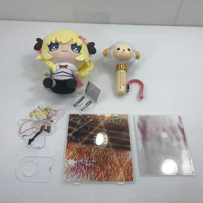 【中古品】 ホロライブ 角巻わため わためぇ Night Fever!! わためいらいと アクリルペンライトスタンド hololive friends with u ぬいぐるみ 3点セット 本体のみ 053-260921-ti-02-tag 万代Net店