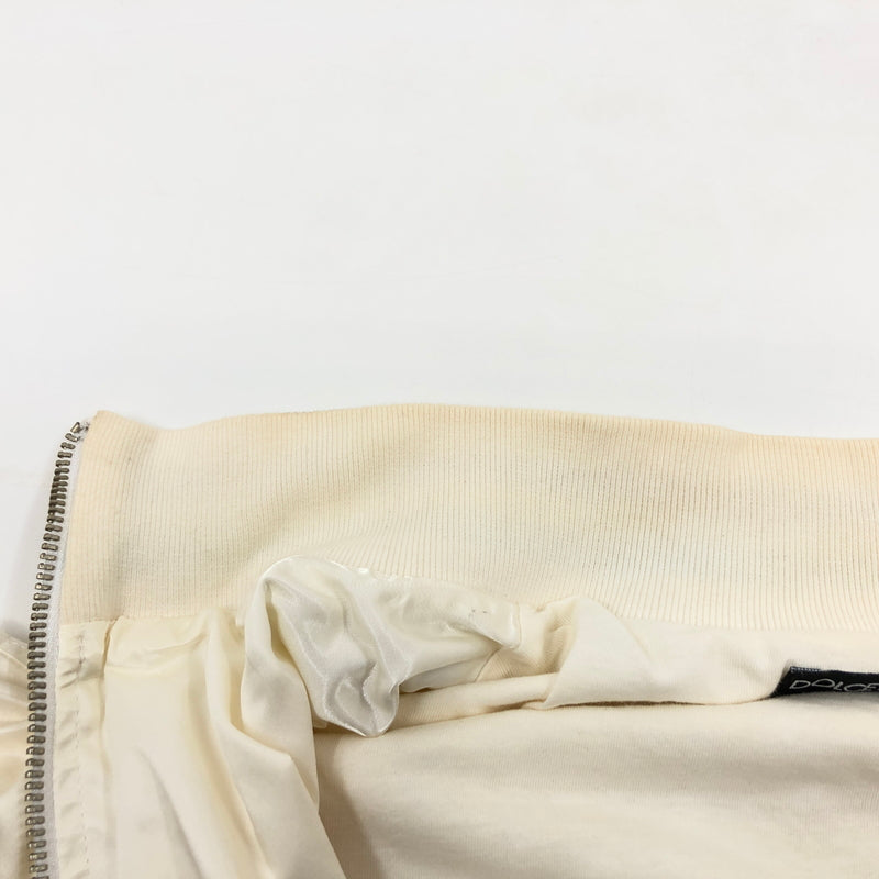 【中古品】【メンズ】 DOLCE＆GABBANA ドルチェアンドガッバーナ "ITALIA" TRACK JACKET イタリア トラックジャケット アウター 141-260923-hn-04-fur サイズ：54 カラー：ホワイト系 万代Net店