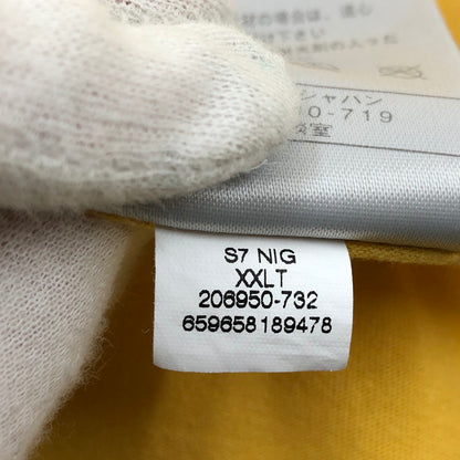 【中古品】【メンズ】 NIKE ナイキ 00'S LOGO RINGER S/S TEE ロゴ リンガー 半袖Tシャツ ヴィンテージ トップス 146-260413-hn-04-fur サイズ：XXLT カラー：イエロー/グレー 万代Net店