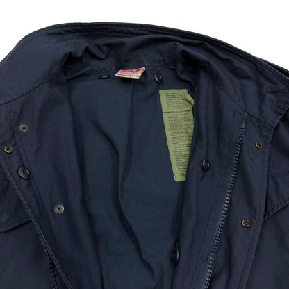 【現状渡し品】【メンズ】 US.ARMY アメリカ軍 8415-01-325-6446 ジャケット ミリタリー アウター 146-260119-hn-02-fur サイズ：L カラー：ネイビー 万代Net店