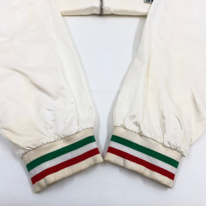 【中古品】【メンズ】 DOLCE＆GABBANA ドルチェアンドガッバーナ "ITALIA" TRACK JACKET イタリア トラックジャケット アウター 141-260923-hn-04-fur サイズ：54 カラー：ホワイト系 万代Net店