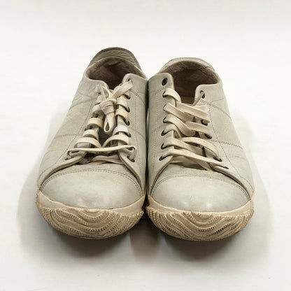 【ジャンク品】【メンズ/レディース】 SPINGLE MOVE スピングルムーブ SPM-272 レザー スニーカー シューズ 靴 164-251103-hn-09-fur サイズ：M(25.5cm相当) カラー：ホワイト系 万代Net店