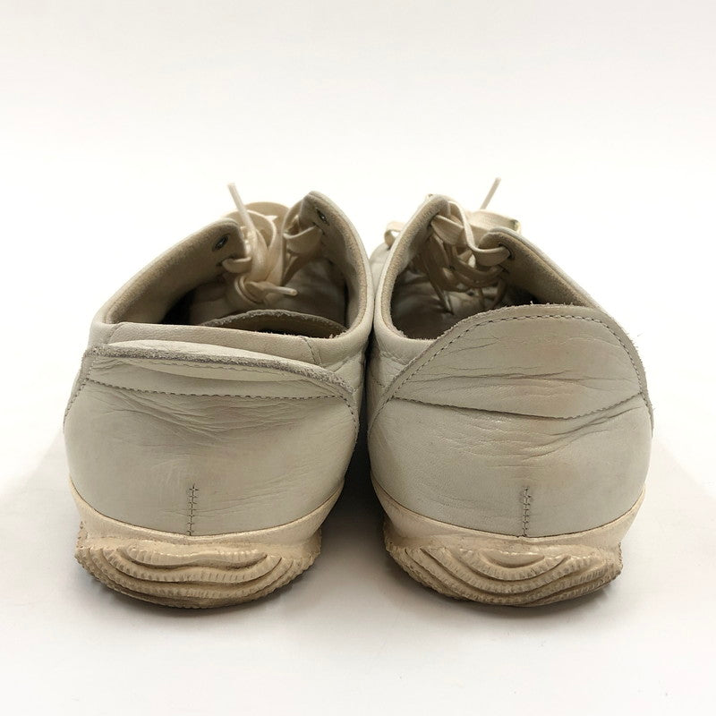 【ジャンク品】【メンズ/レディース】 SPINGLE MOVE スピングルムーブ SPM-272 レザー スニーカー シューズ 靴 164-251103-hn-09-fur サイズ：M(25.5cm相当) カラー：ホワイト系 万代Net店