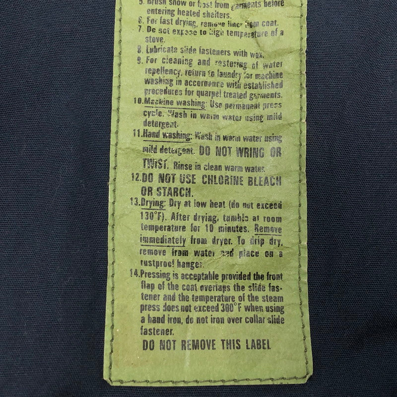 【現状渡し品】【メンズ】 US.ARMY アメリカ軍 8415-01-325-6446 ジャケット ミリタリー アウター 146-260119-hn-02-fur サイズ：L カラー：ネイビー 万代Net店