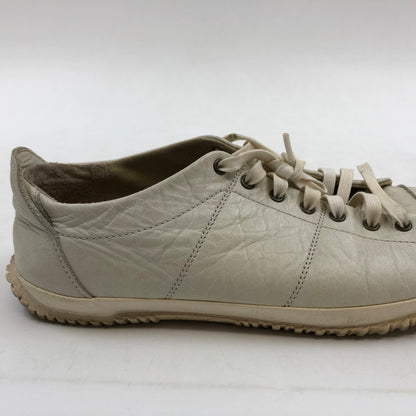 【ジャンク品】【メンズ/レディース】 SPINGLE MOVE スピングルムーブ SPM-272 レザー スニーカー シューズ 靴 164-251103-hn-09-fur サイズ：M(25.5cm相当) カラー：ホワイト系 万代Net店