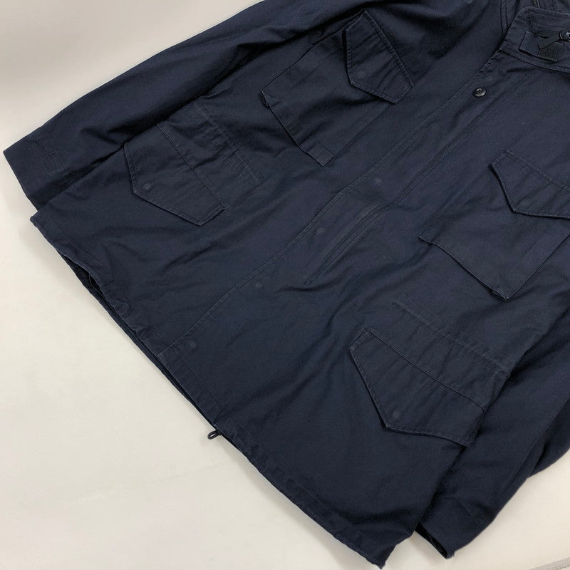 【現状渡し品】【メンズ】 US.ARMY アメリカ軍 8415-01-325-6446 ジャケット ミリタリー アウター 146-260119-hn-02-fur サイズ：L カラー：ネイビー 万代Net店