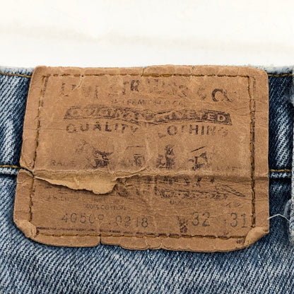 【現状渡し品】【メンズ】 Levi's リーバイス 80S DENIM PANTS 40509-0218 オレンジタブ 刻印532 デニムパンツ ボトムス 157-260413-hn-05-fur サイズ：W32 L31 カラー：ブルー系 万代Net店