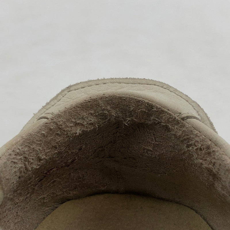 【ジャンク品】【メンズ/レディース】 SPINGLE MOVE スピングルムーブ SPM-272 レザー スニーカー シューズ 靴 164-251103-hn-09-fur サイズ：M(25.5cm相当) カラー：ホワイト系 万代Net店