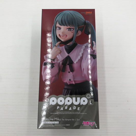 【中古美品】 POP UP PARADE 初音ミク キャラクター・ボーカル・シリーズ01 初音ミク ヴァンパイア Ver. L 再販 未開封 053-261013-ti-12-tagh 万代Net店