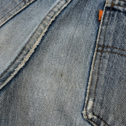 【現状渡し品】【メンズ】 Levi's リーバイス 80S DENIM PANTS 40509-0218 オレンジタブ 刻印532 デニムパンツ ボトムス 157-260413-hn-05-fur サイズ：W32 L31 カラー：ブルー系 万代Net店