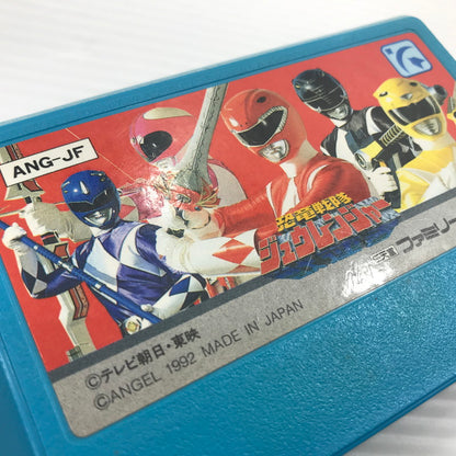 【現状渡し品】 エンジェル（バンダイ） ファミコンソフト 恐竜戦隊ジュウレンジャー ANG-JF 本体のみ 動作確認済み 023-260921-ti-03-tagh 万代Net店