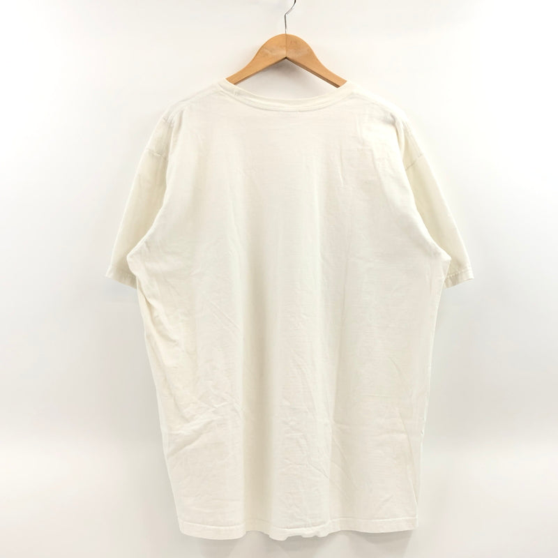 【中古品】【メンズ】 SUPREME シュプリーム × KAWS カウズ CHALK LOGO TEE チョークロゴ 半袖Tシャツ トップス 149-260923-hn-08-fur サイズ：XL カラー：ホワイト 万代Net店