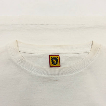 【中古品】【メンズ】 HUMAN MADE ヒューマンメード HEART LOGO LS TEE ハートロゴ 長袖Tシャツ トップス 142-260923-hn-09-fur サイズ：XL カラー：ホワイト 万代Net店